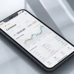 digital trading platform showing tokenized stocks and traditional assets alongside cryptocurrency options in modern interface