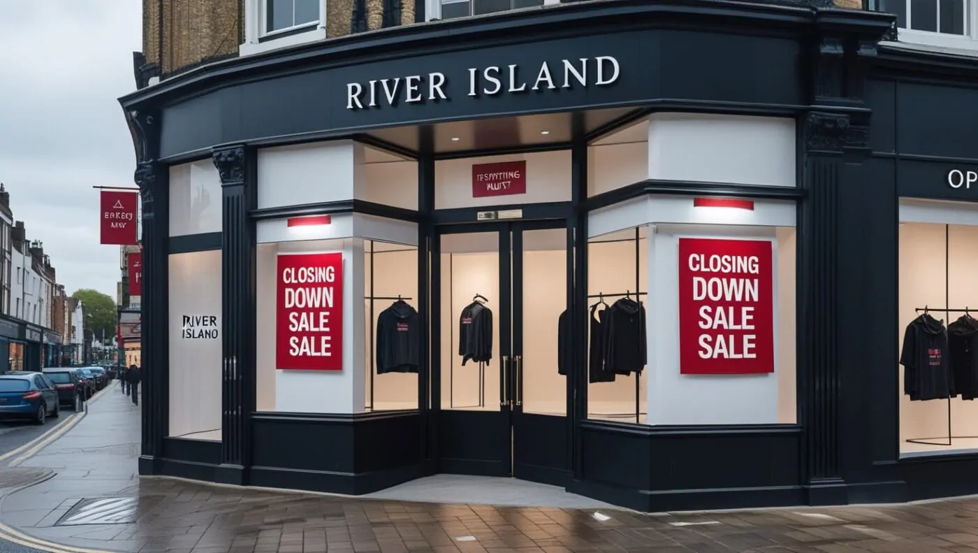 River Island Store Closures 2025 – 33 Locations Set to Close After High Court Approval
